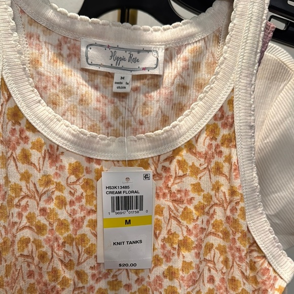 Hippie Rose tank top medium Lot NWT - Picture 5 of 13